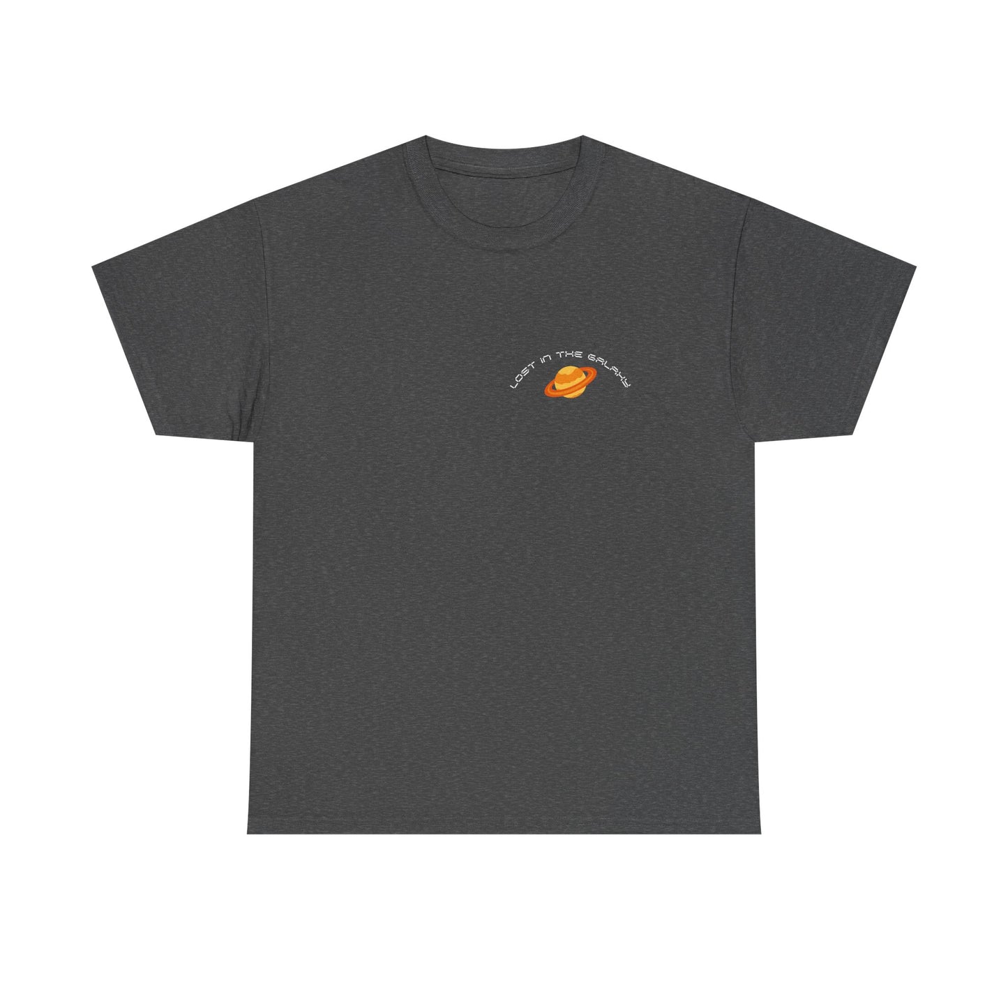 Lost in the Galaxy T-Shirt – Floating Space Cat Yarn Tee