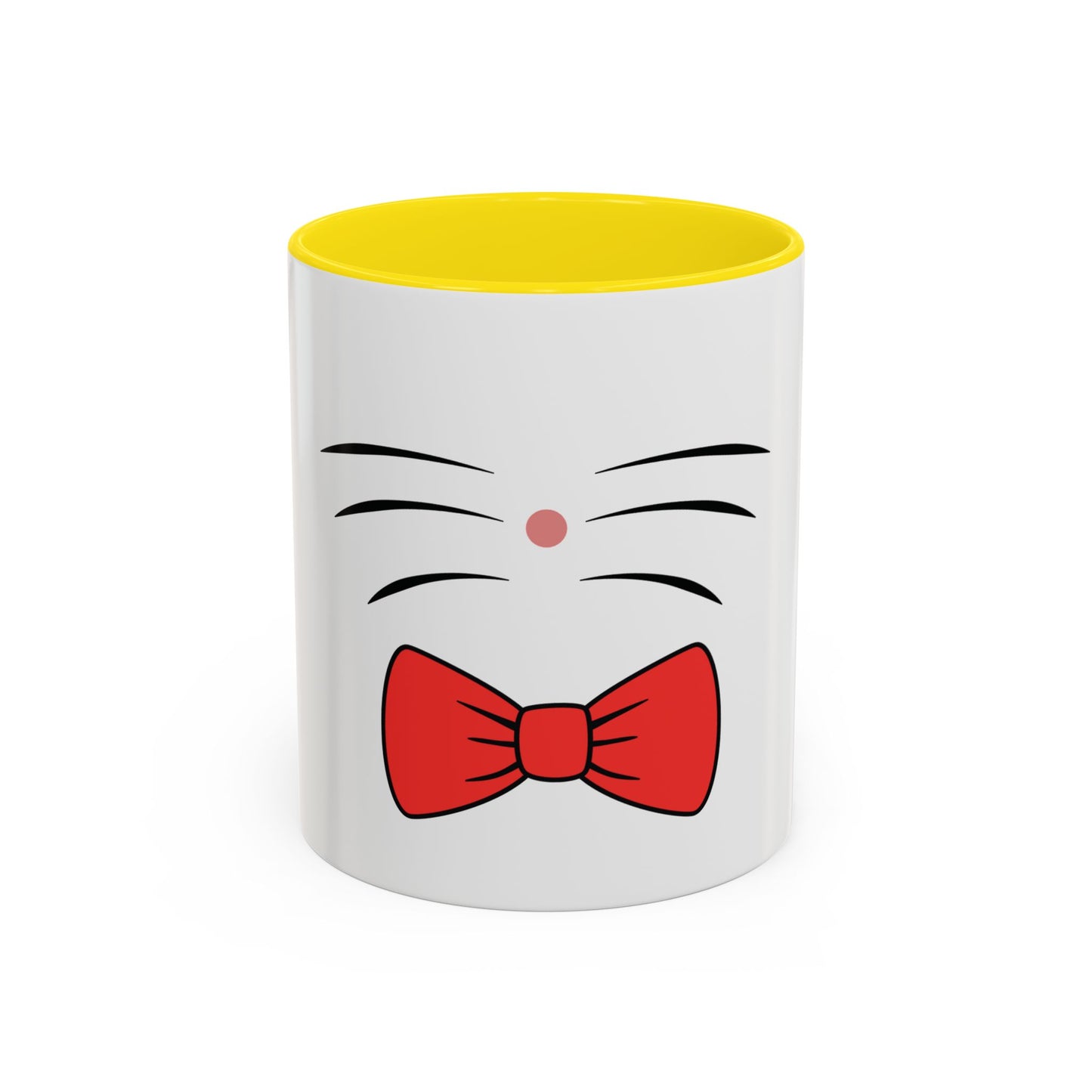 Whisker Sipper Cat Mug – Two-Tone Coffee Cup with Whisker Design