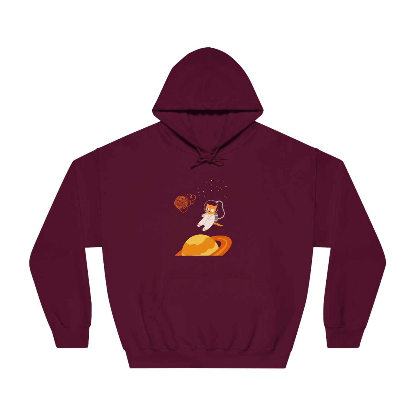 Lost in the Galaxy Hoodie – Space Cat-Inspired Sweatshirt