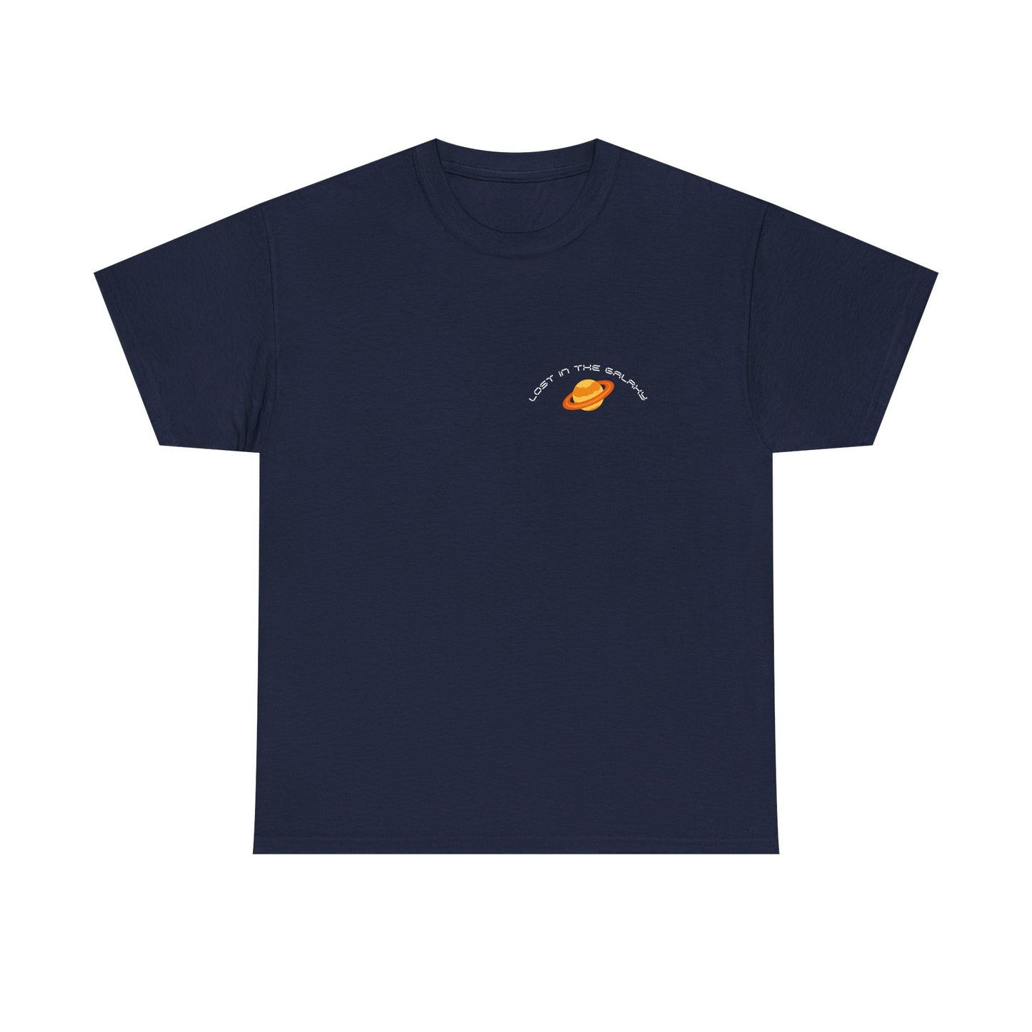 Lost in the Galaxy T-Shirt – Floating Space Cat Yarn Tee