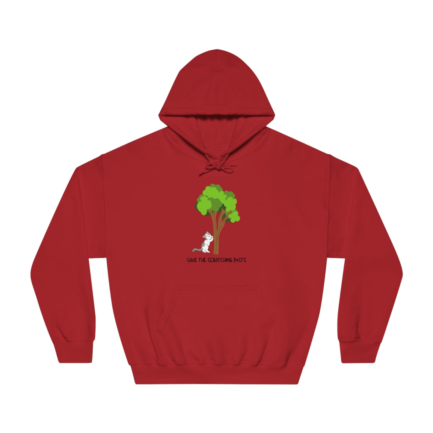 Tree Scratcher Hoodie – Cat Scratching Tree