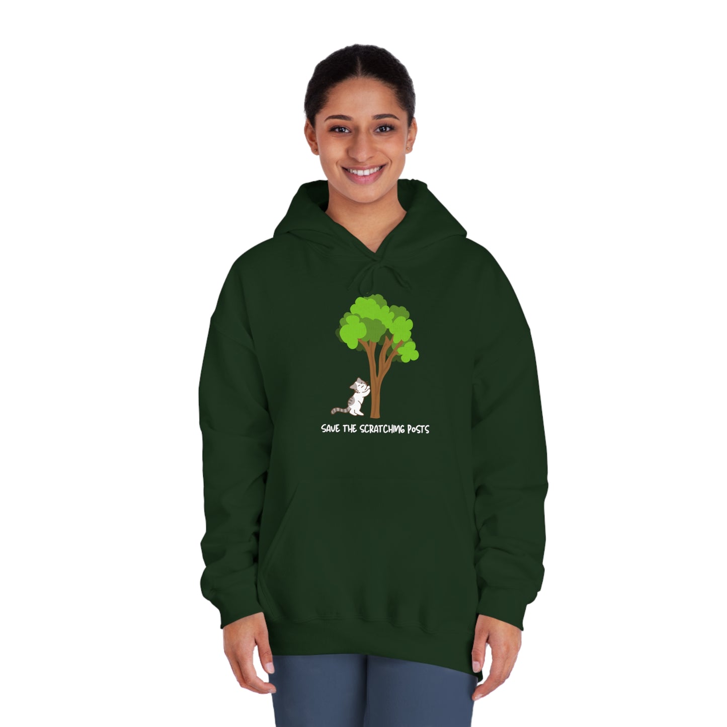 Tree Scratcher Hoodie – Cat Scratching Tree