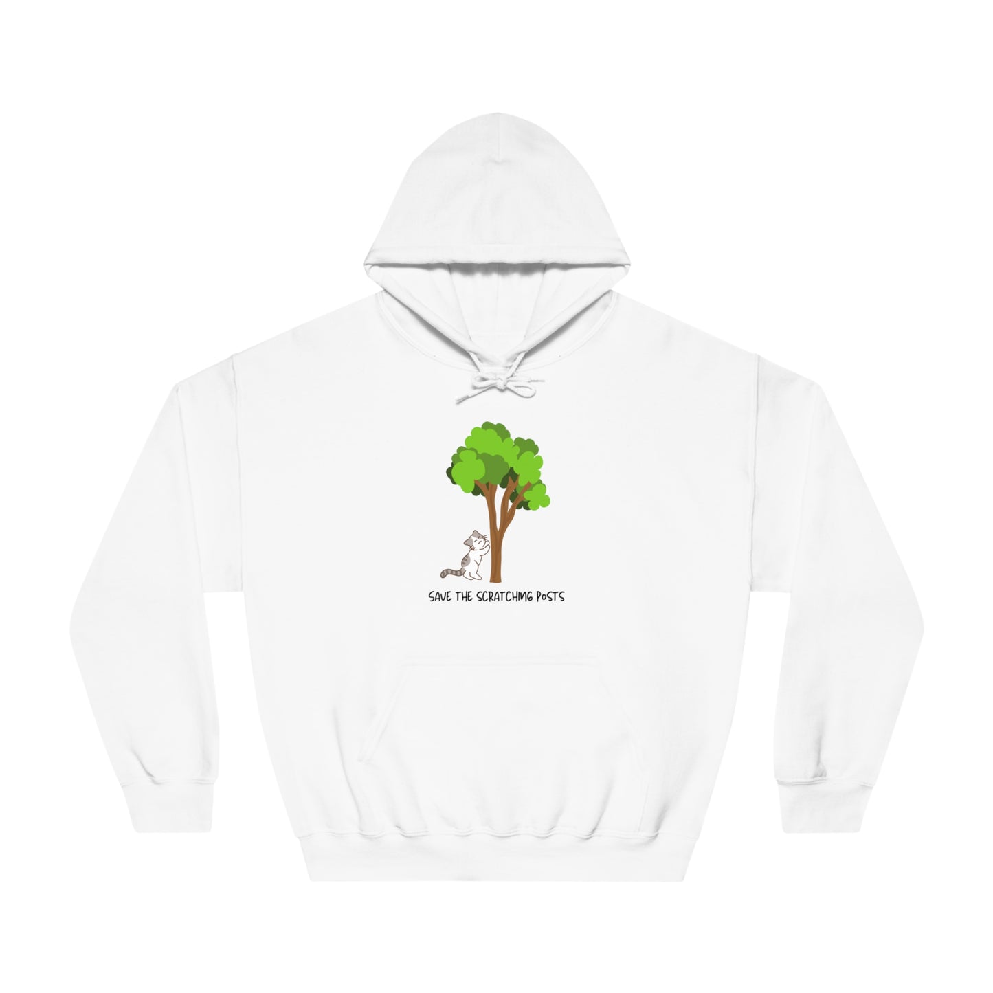 Tree Scratcher Hoodie – Cat Scratching Tree