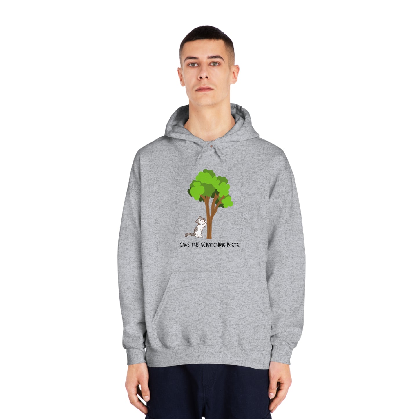Tree Scratcher Hoodie – Cat Scratching Tree