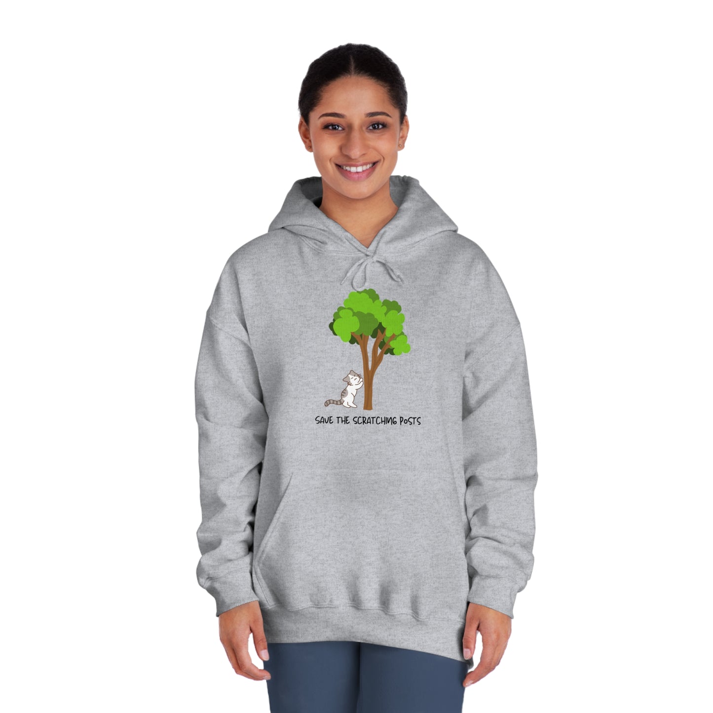 Tree Scratcher Hoodie – Cat Scratching Tree
