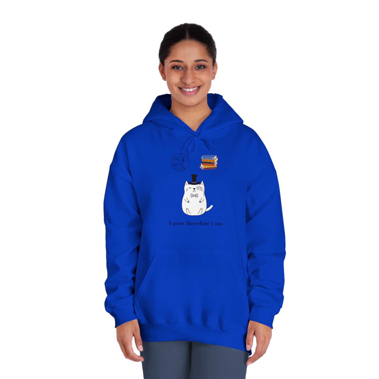 The Purrlosopher Hoodie – Philosopher Cat Sweatshirt