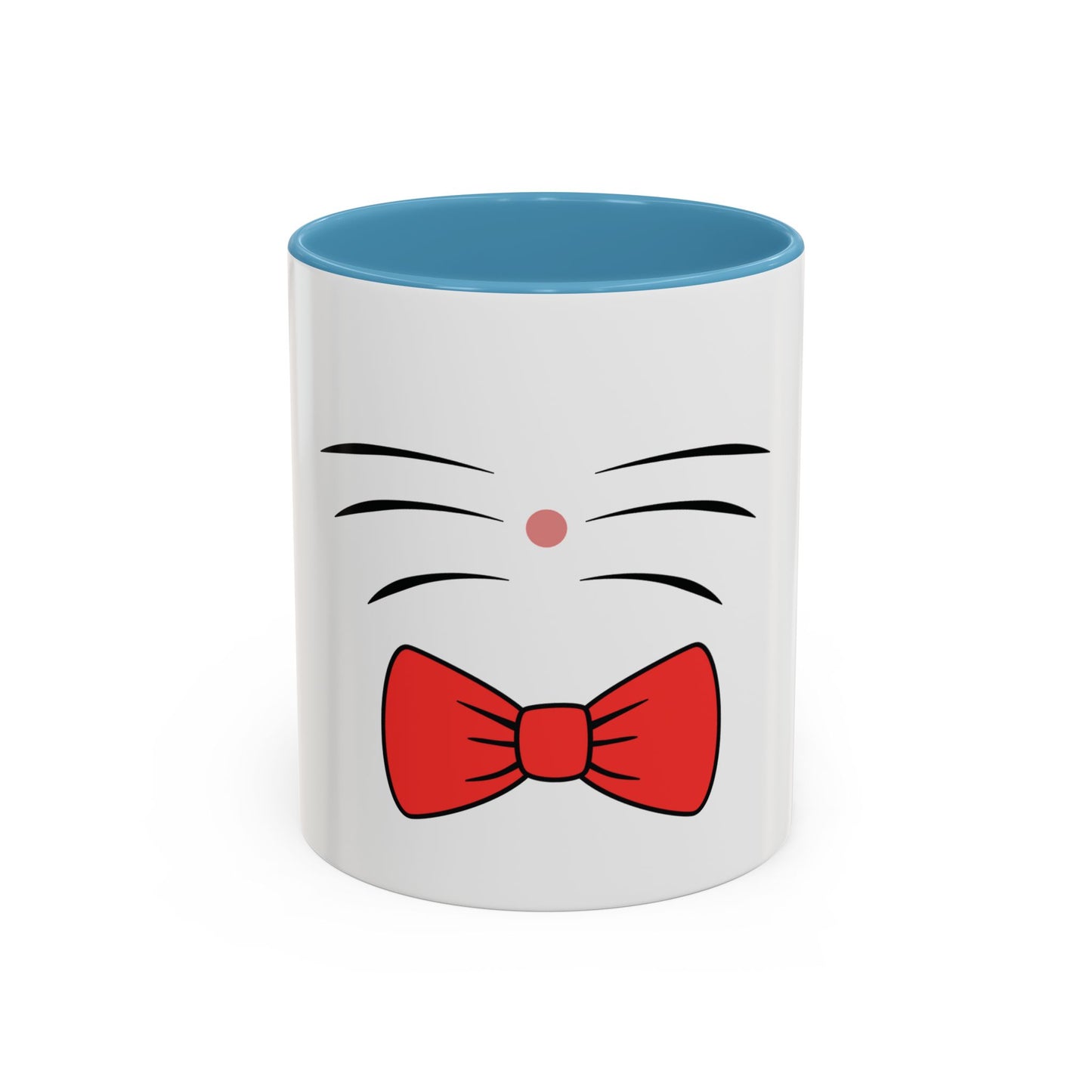 Whisker Sipper Cat Mug – Two-Tone Coffee Cup with Whisker Design