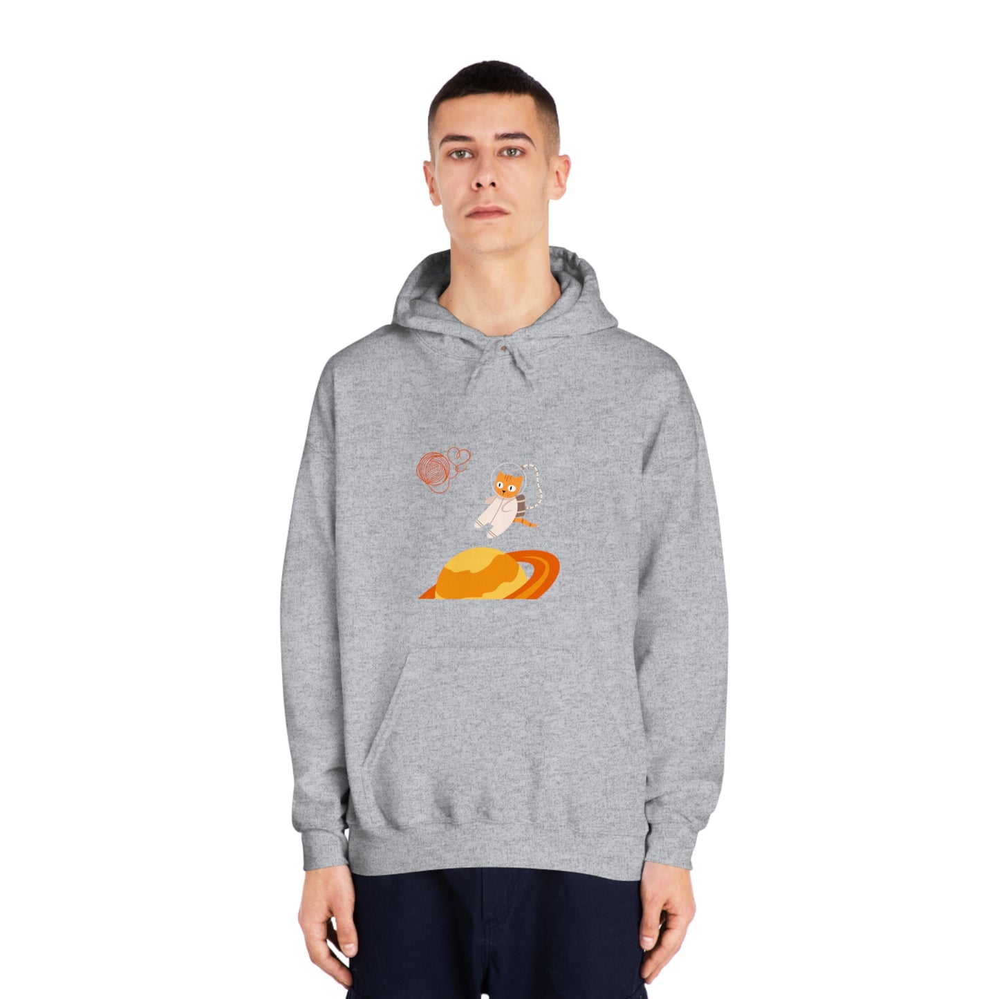 Lost in the Galaxy Hoodie – Space Cat-Inspired Sweatshirt