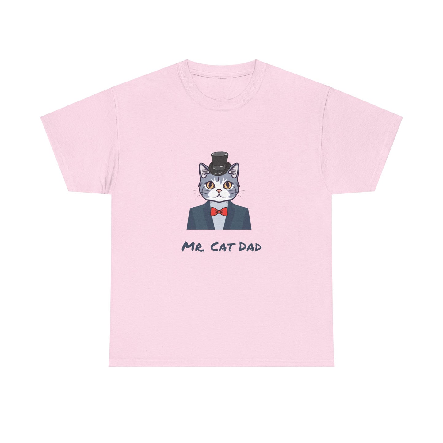 Mr. Cat Dad T-Shirt – Cat Dad Logo Tee