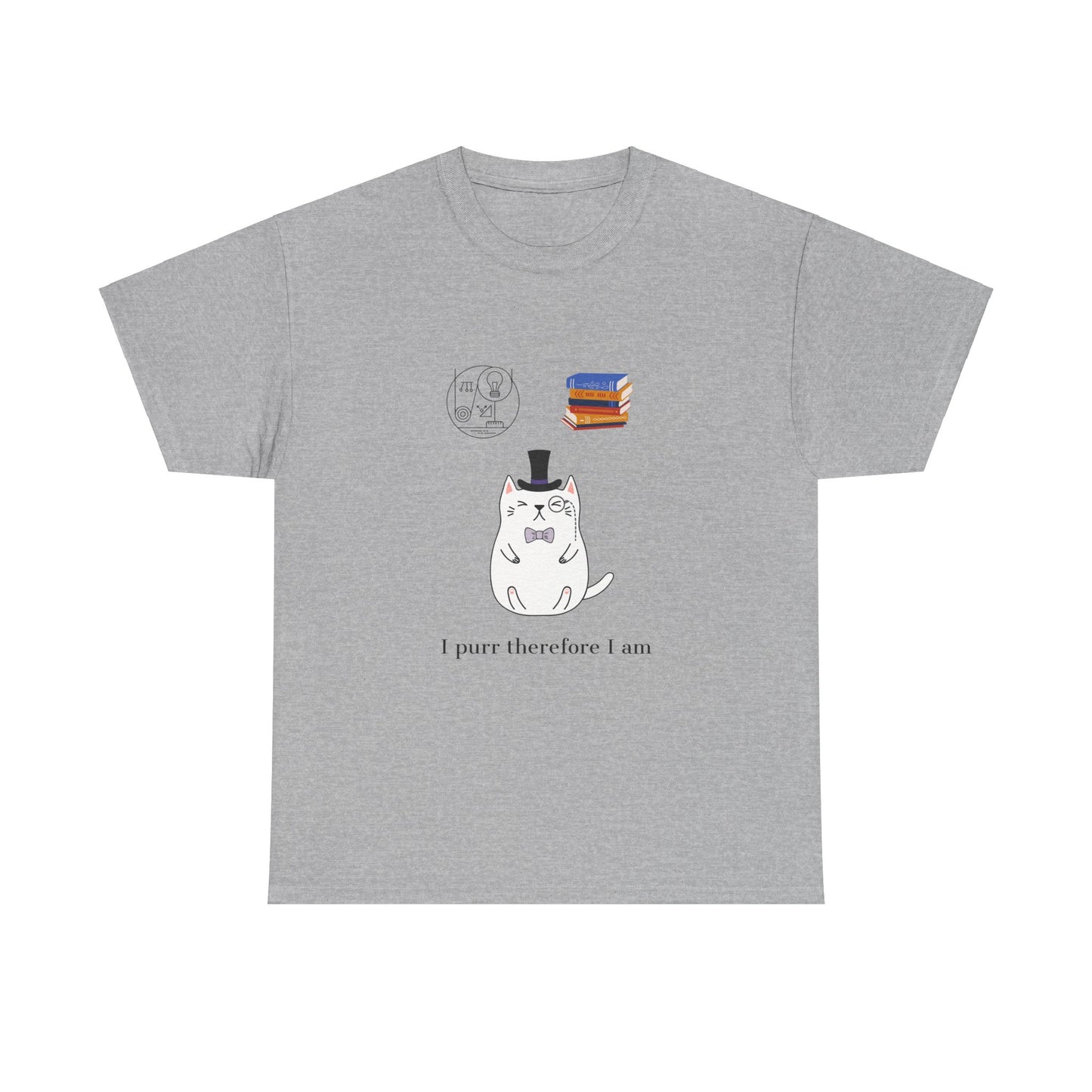 The Purrlosopher T-Shirt – Philosopher Cat Tee