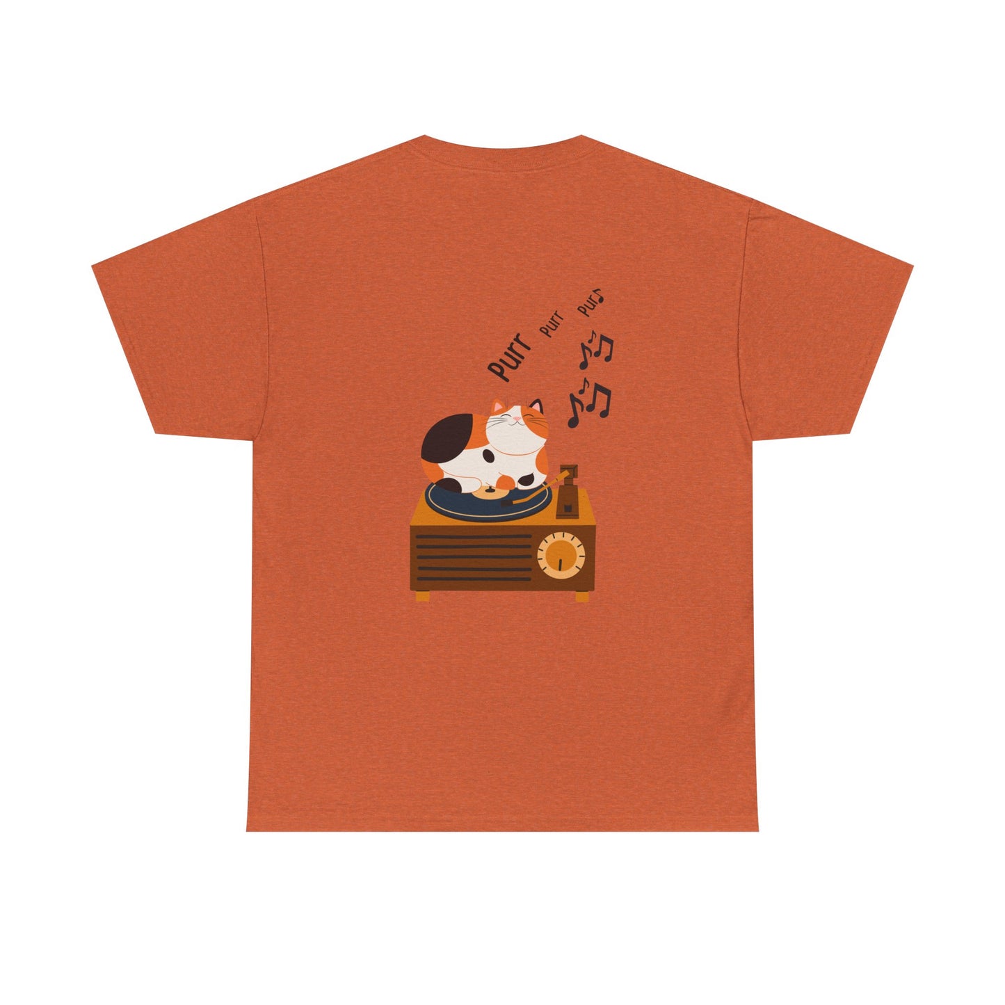 Meow Mix T-Shirt – Cat on Record Player Music Tee