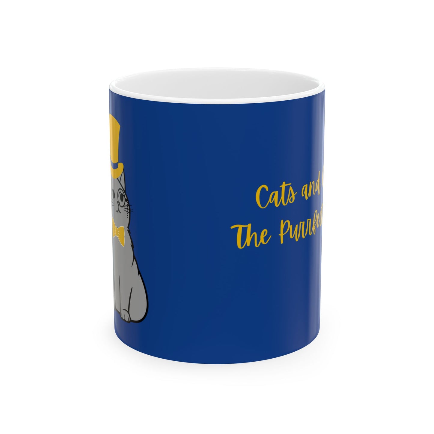 Dapper Cat Mug – Elevated Cat Coffee Cup