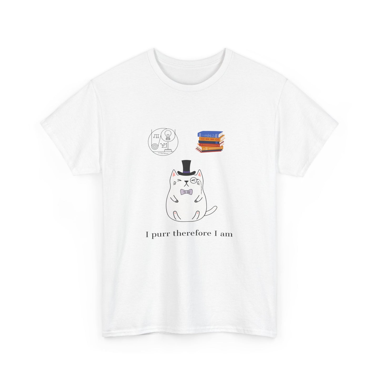 The Purrlosopher T-Shirt – Philosopher Cat Tee