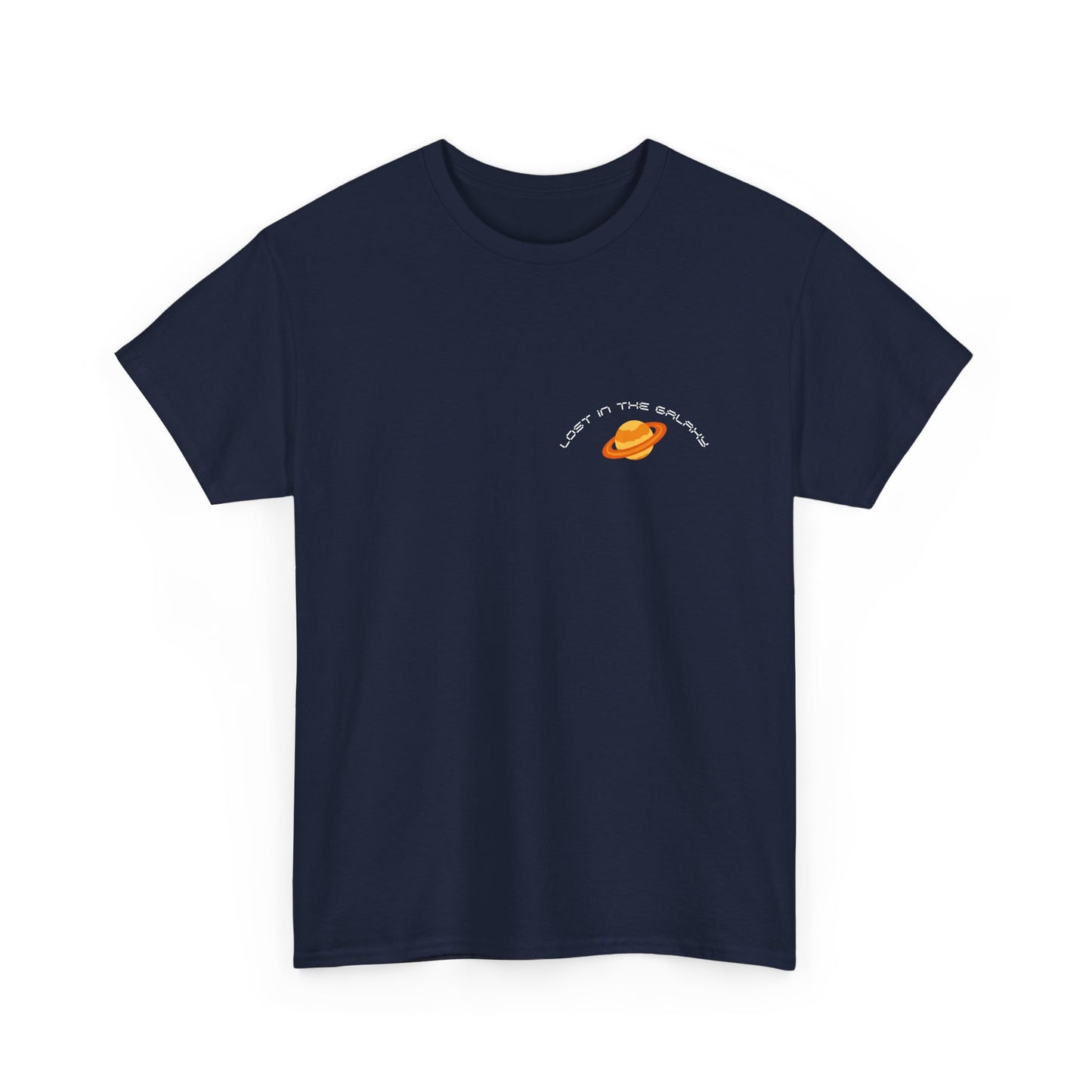 Lost in the Galaxy T-Shirt – Floating Space Cat Yarn Tee