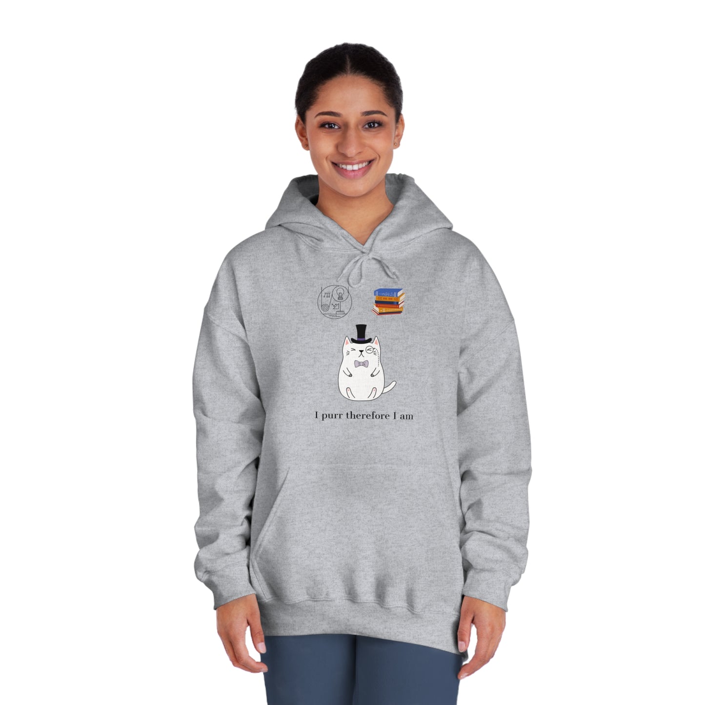 The Purrlosopher Hoodie – Philosopher Cat Sweatshirt
