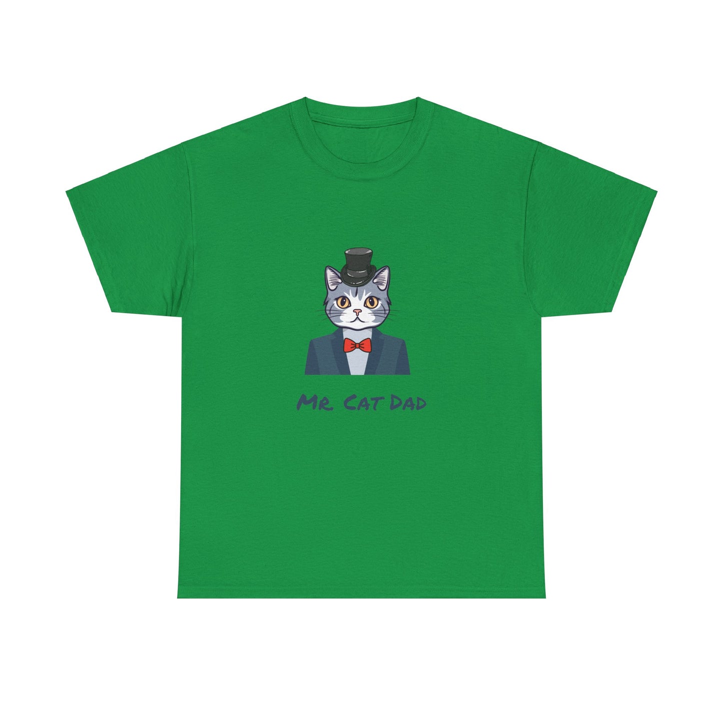 Mr. Cat Dad T-Shirt – Cat Dad Logo Tee