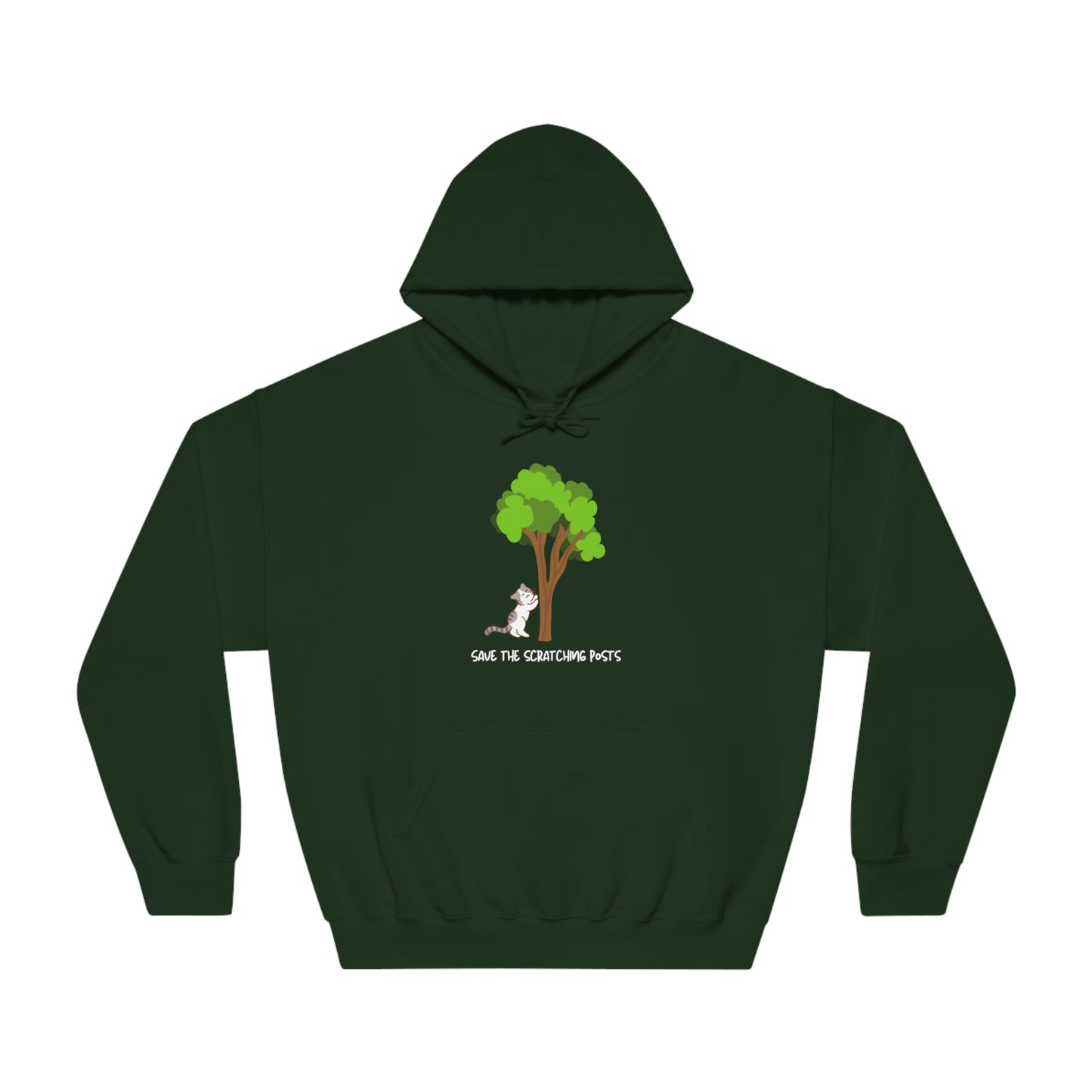 Tree Scratcher Hoodie – Cat Scratching Tree
