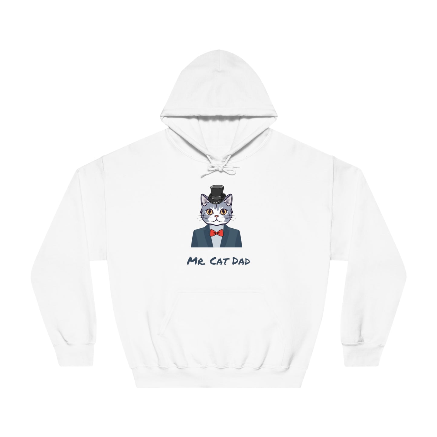 Mr. Cat Dad Hoodie – Logo Sweatshirt