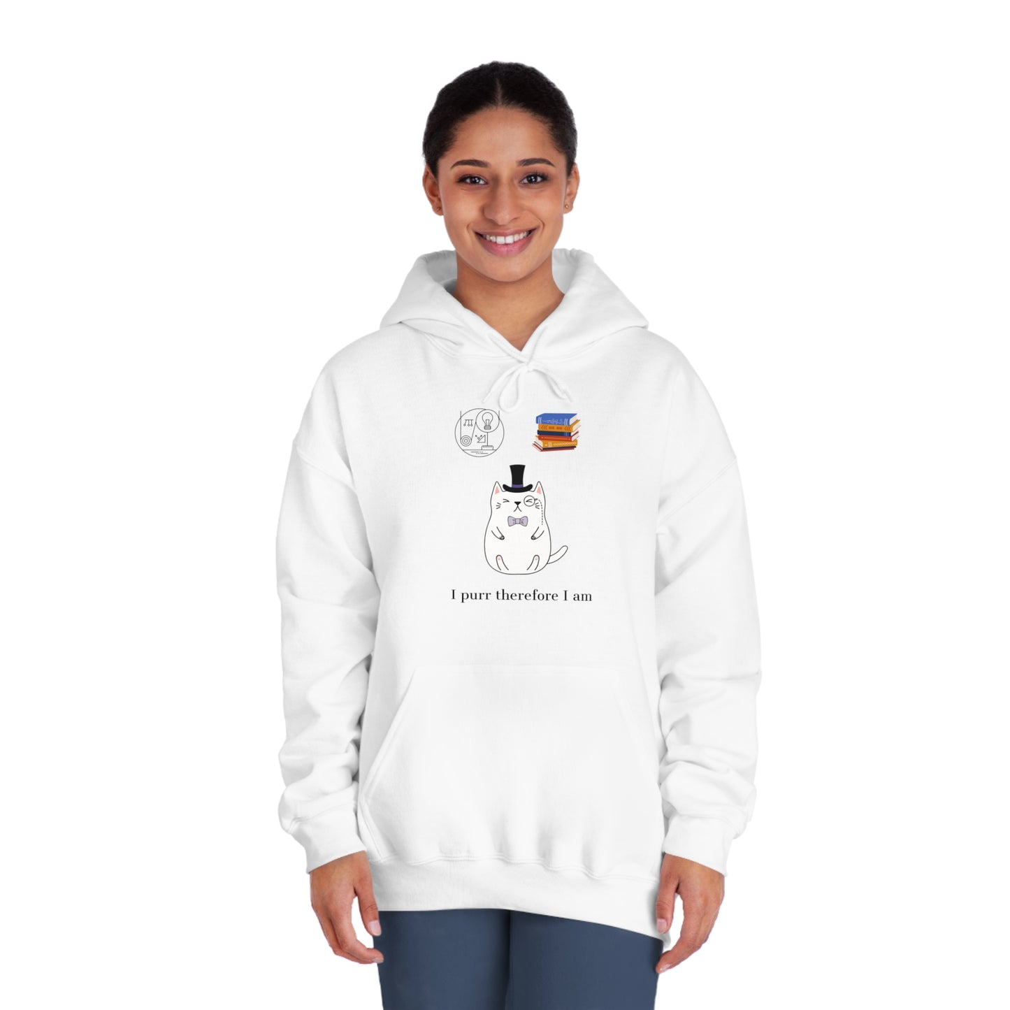 The Purrlosopher Hoodie – Philosopher Cat Sweatshirt