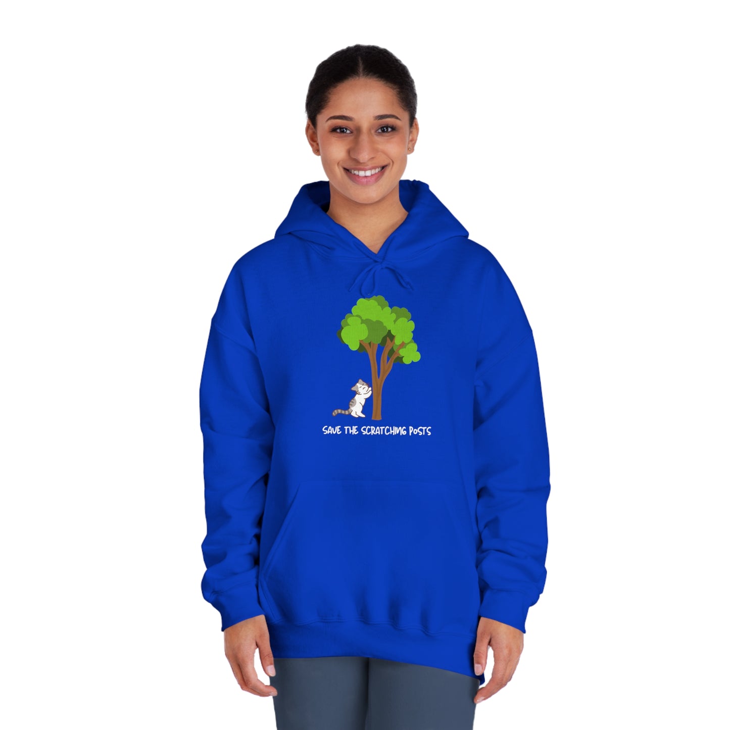 Tree Scratcher Hoodie – Cat Scratching Tree