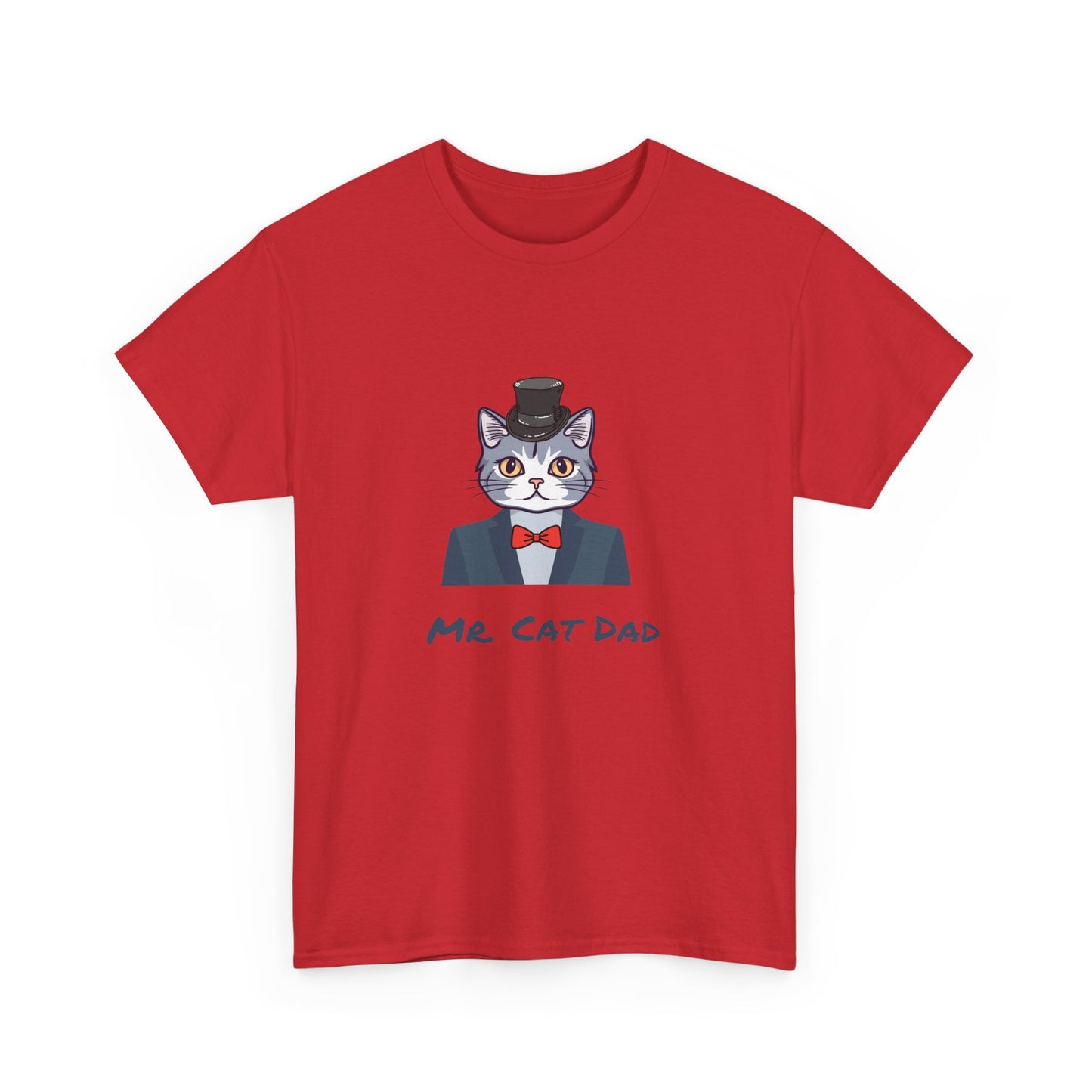 Mr. Cat Dad T-Shirt – Cat Dad Logo Tee