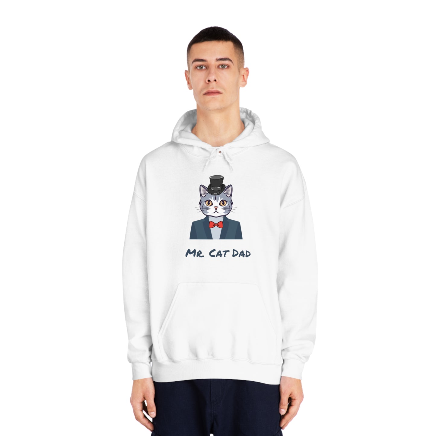 Mr. Cat Dad Hoodie – Logo Sweatshirt