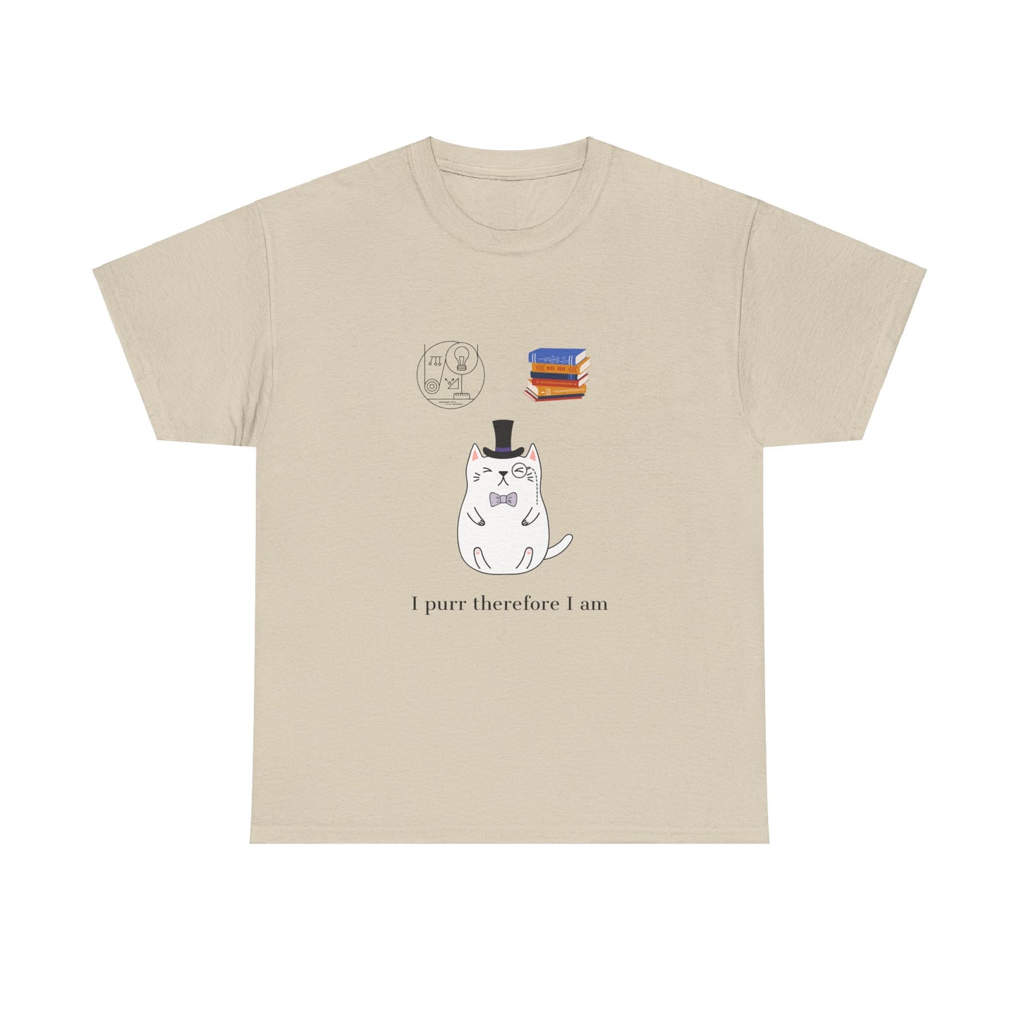 The Purrlosopher T-Shirt – Philosopher Cat Tee