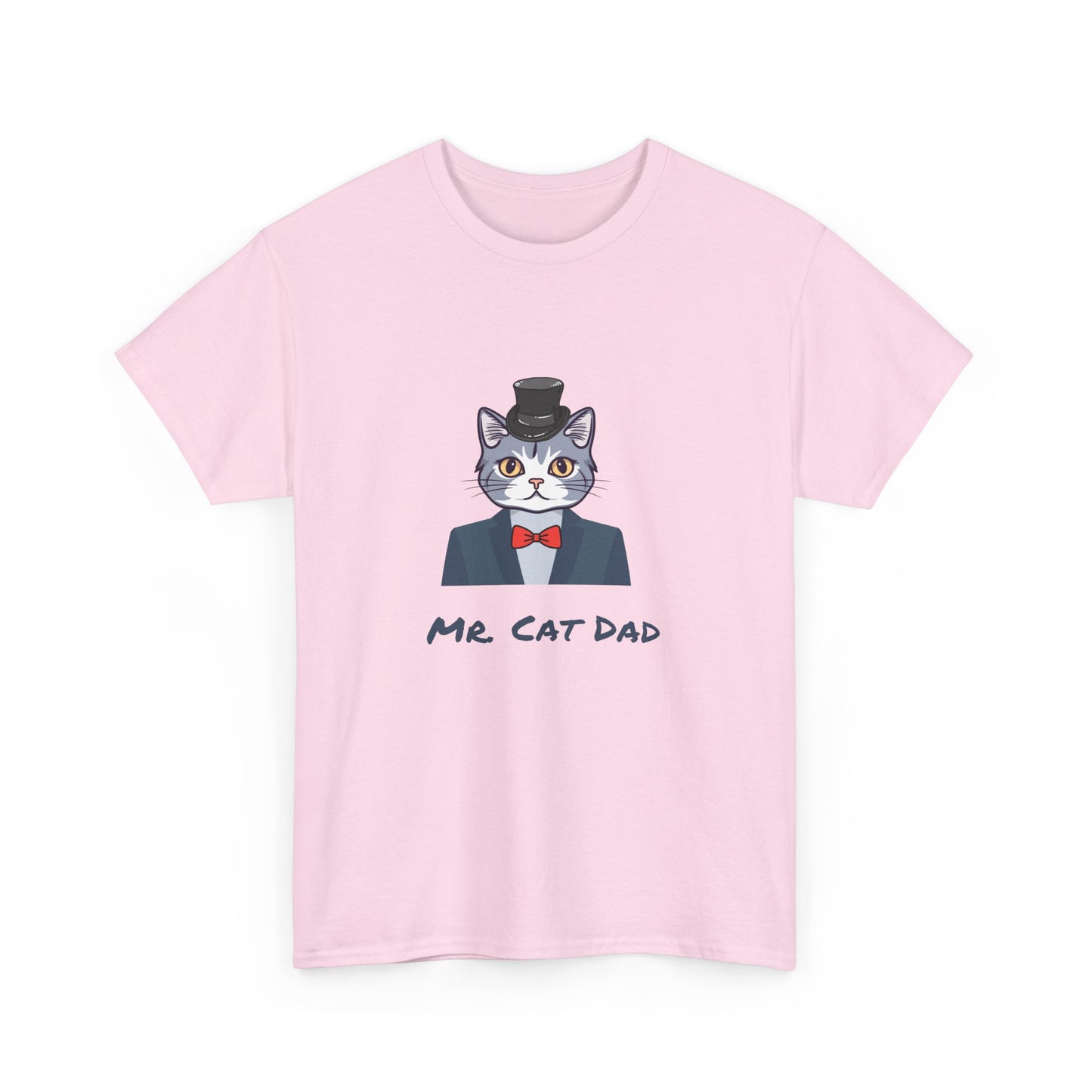 Mr. Cat Dad T-Shirt – Cat Dad Logo Tee