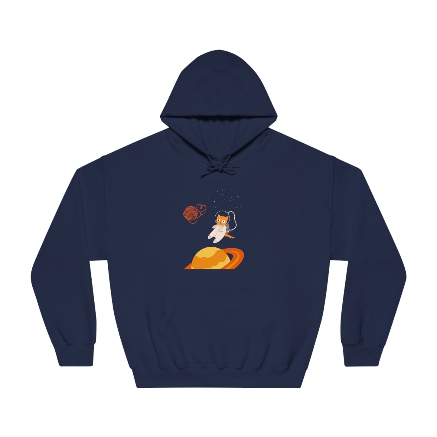 Lost in the Galaxy Hoodie – Space Cat-Inspired Sweatshirt