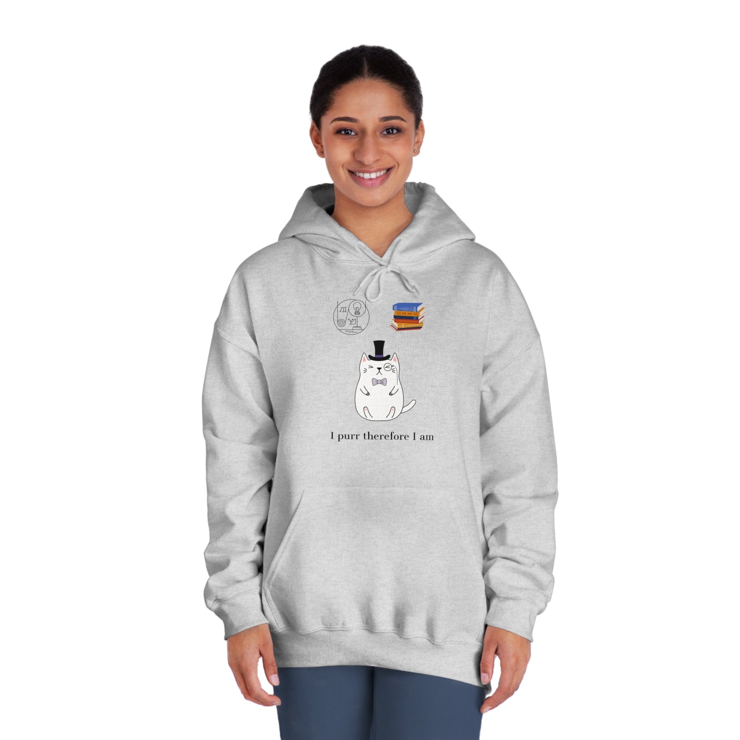 The Purrlosopher Hoodie – Philosopher Cat Sweatshirt