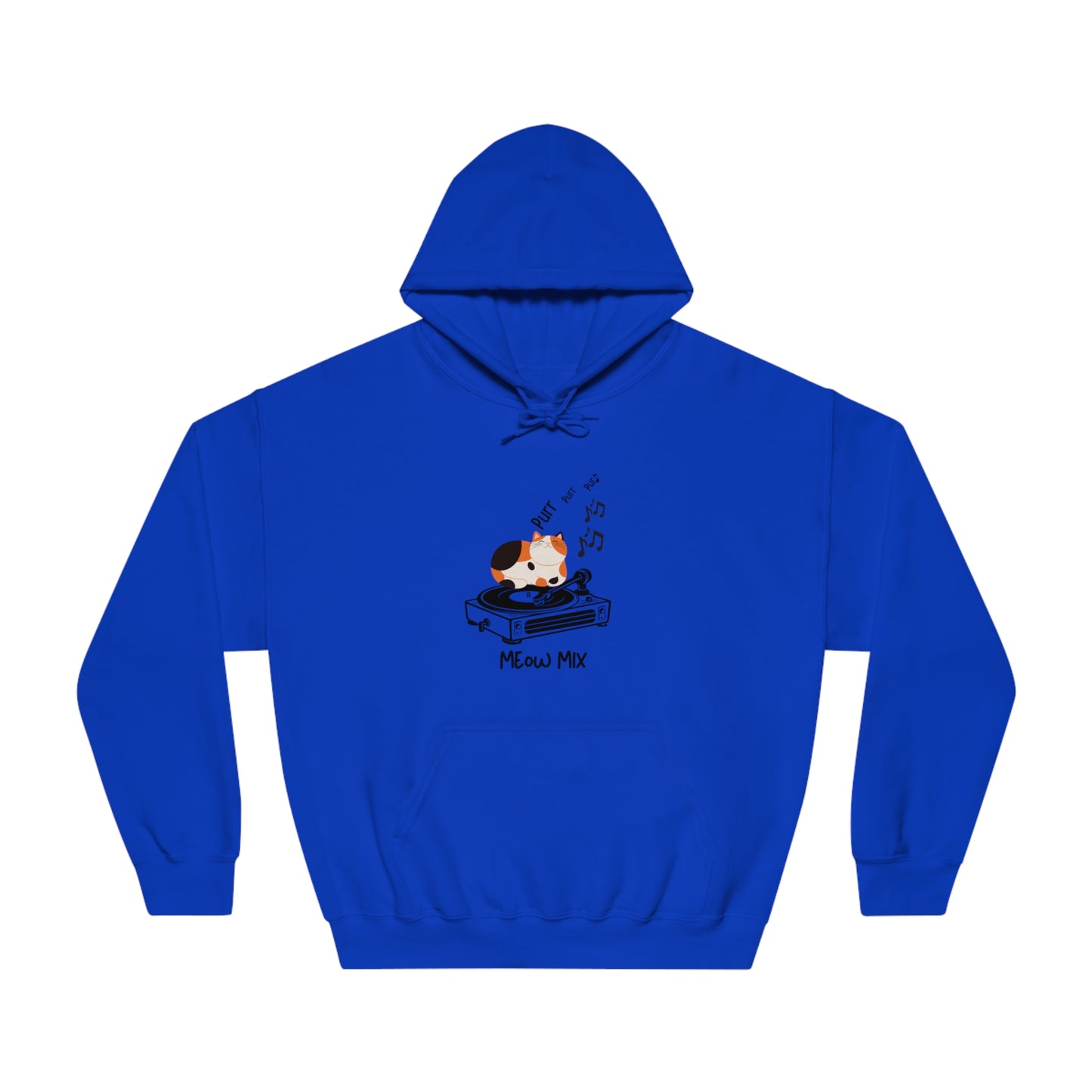 Meow Mix Hoodie – Cat + Music Lover Sweatshirt