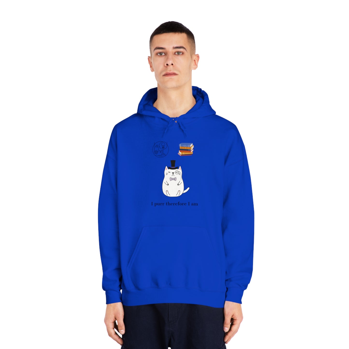 The Purrlosopher Hoodie – Philosopher Cat Sweatshirt