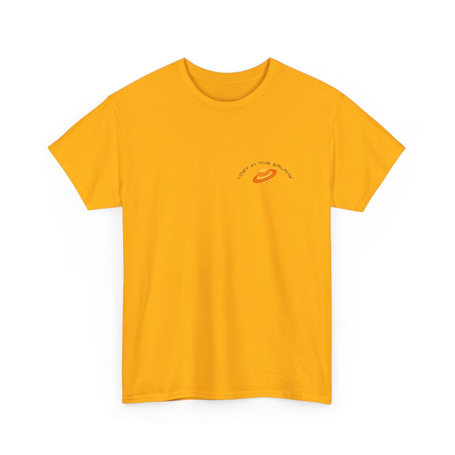 Lost in the Galaxy T-Shirt – Floating Space Cat Yarn Tee