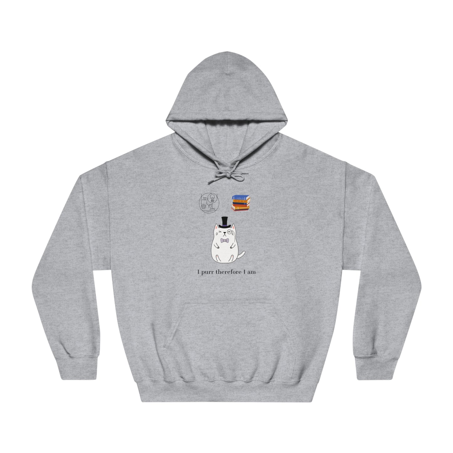 The Purrlosopher Hoodie – Philosopher Cat Sweatshirt