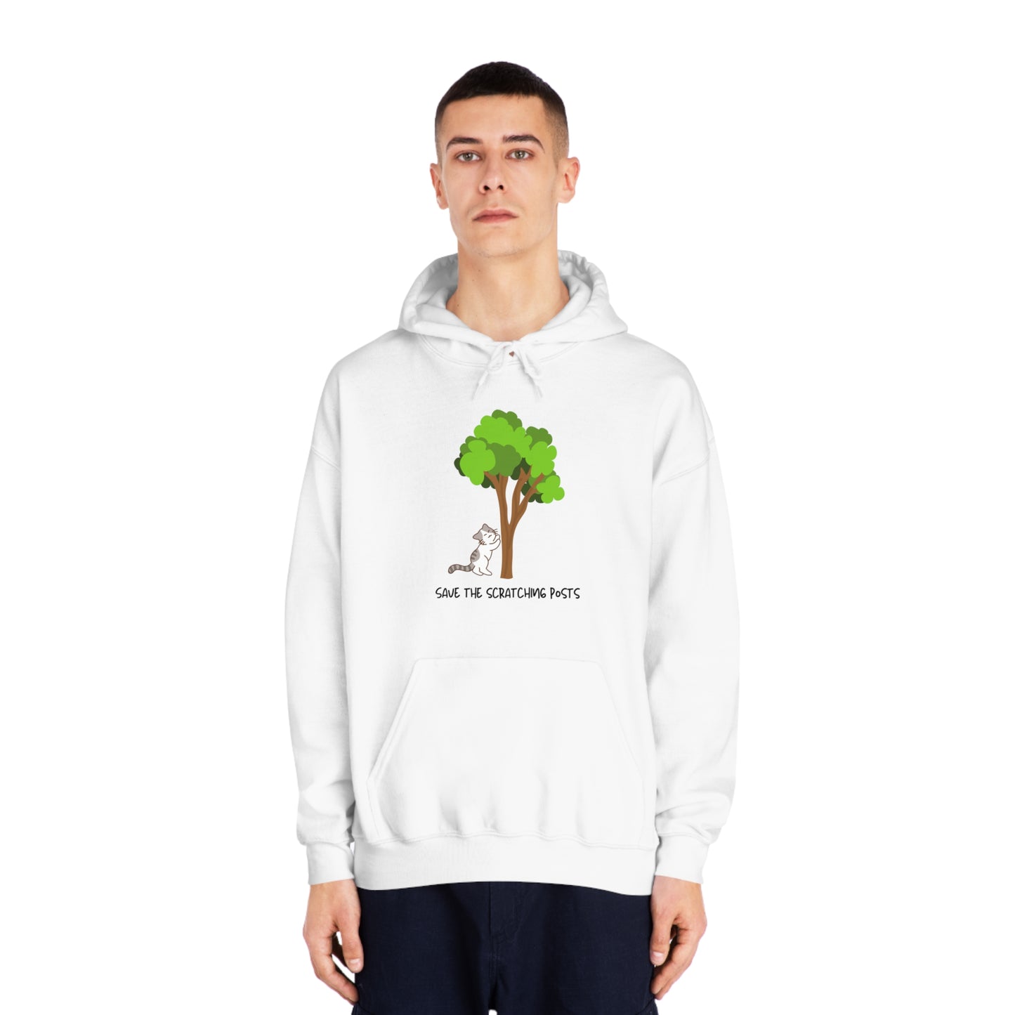 Tree Scratcher Hoodie – Cat Scratching Tree