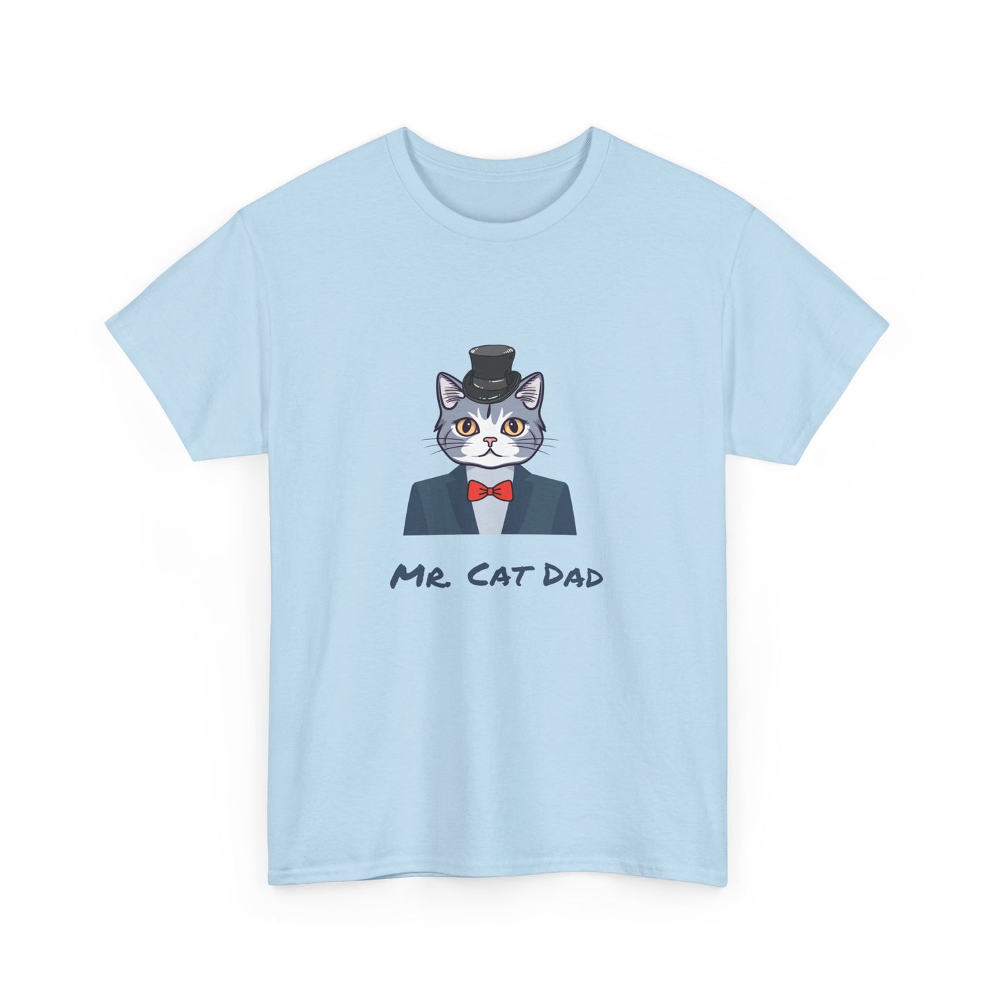Mr. Cat Dad T-Shirt – Cat Dad Logo Tee