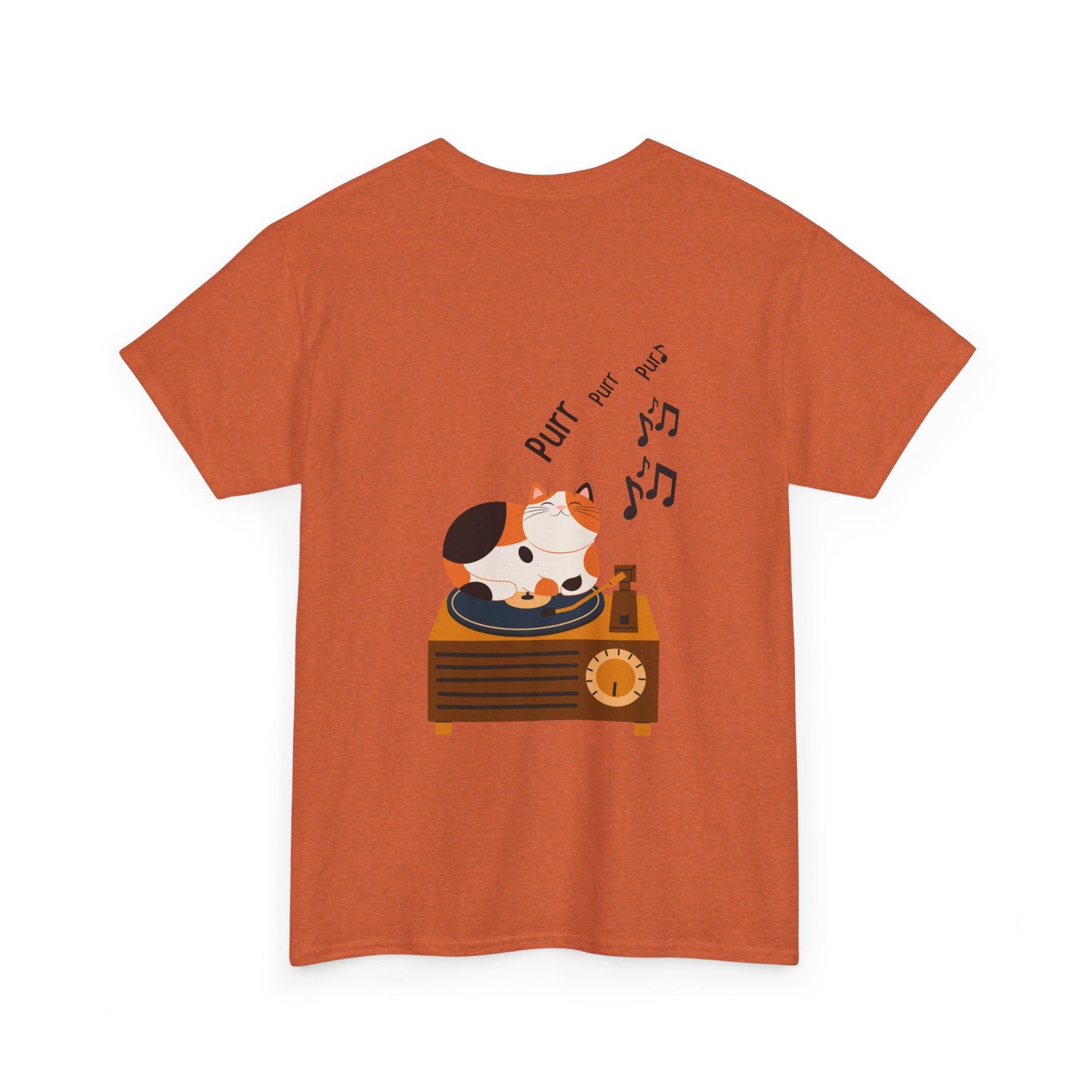 Meow Mix T-Shirt – Cat on Record Player Music Tee