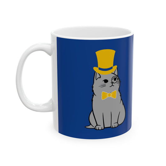 Dapper Cat Mug – Elevated Cat Coffee Cup