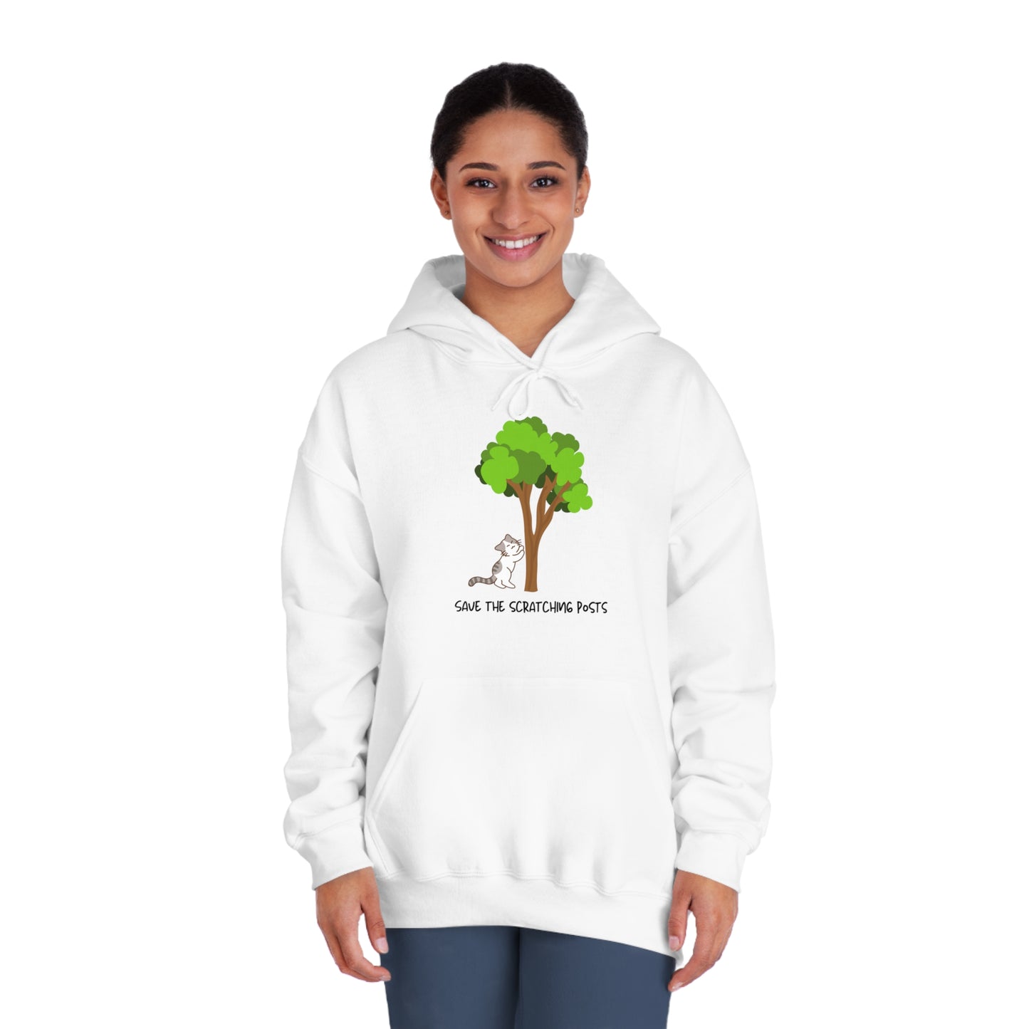 Tree Scratcher Hoodie – Cat Scratching Tree