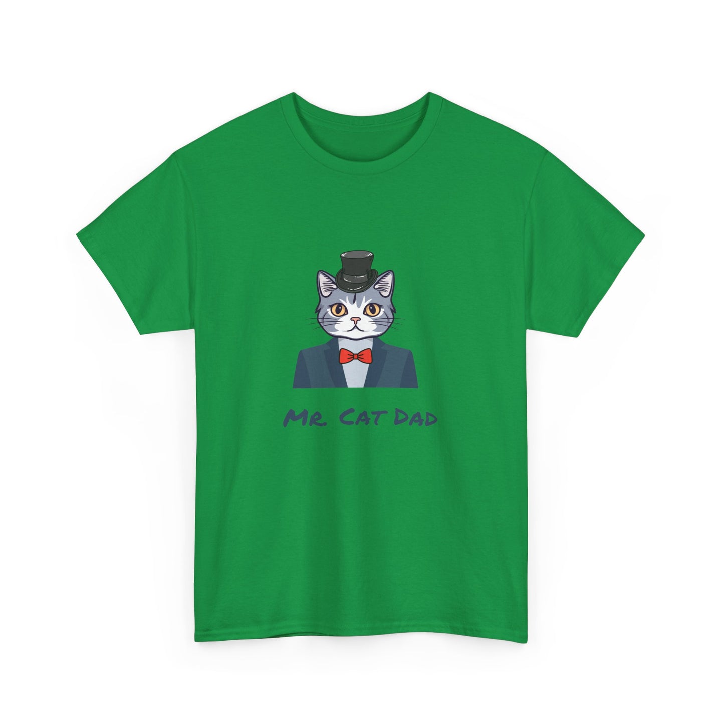 Mr. Cat Dad T-Shirt – Cat Dad Logo Tee