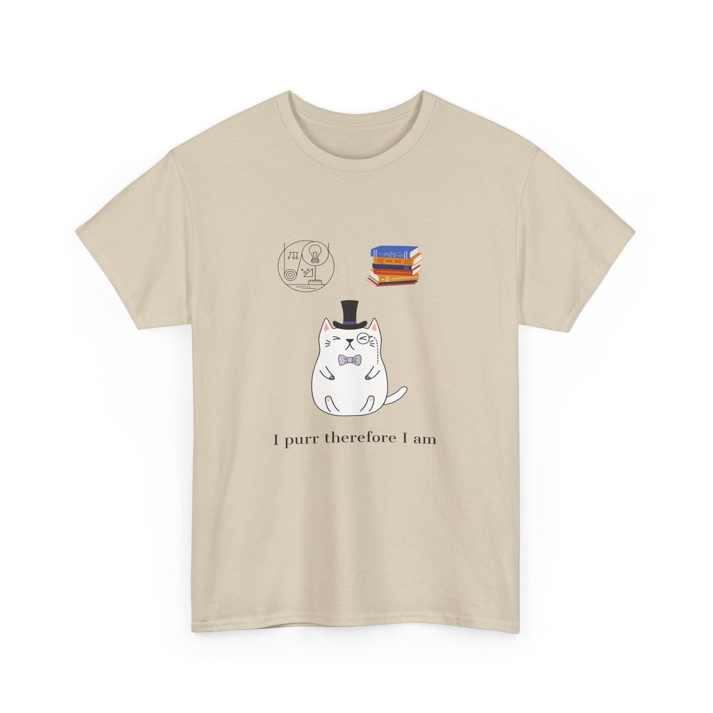 The Purrlosopher T-Shirt – Philosopher Cat Tee