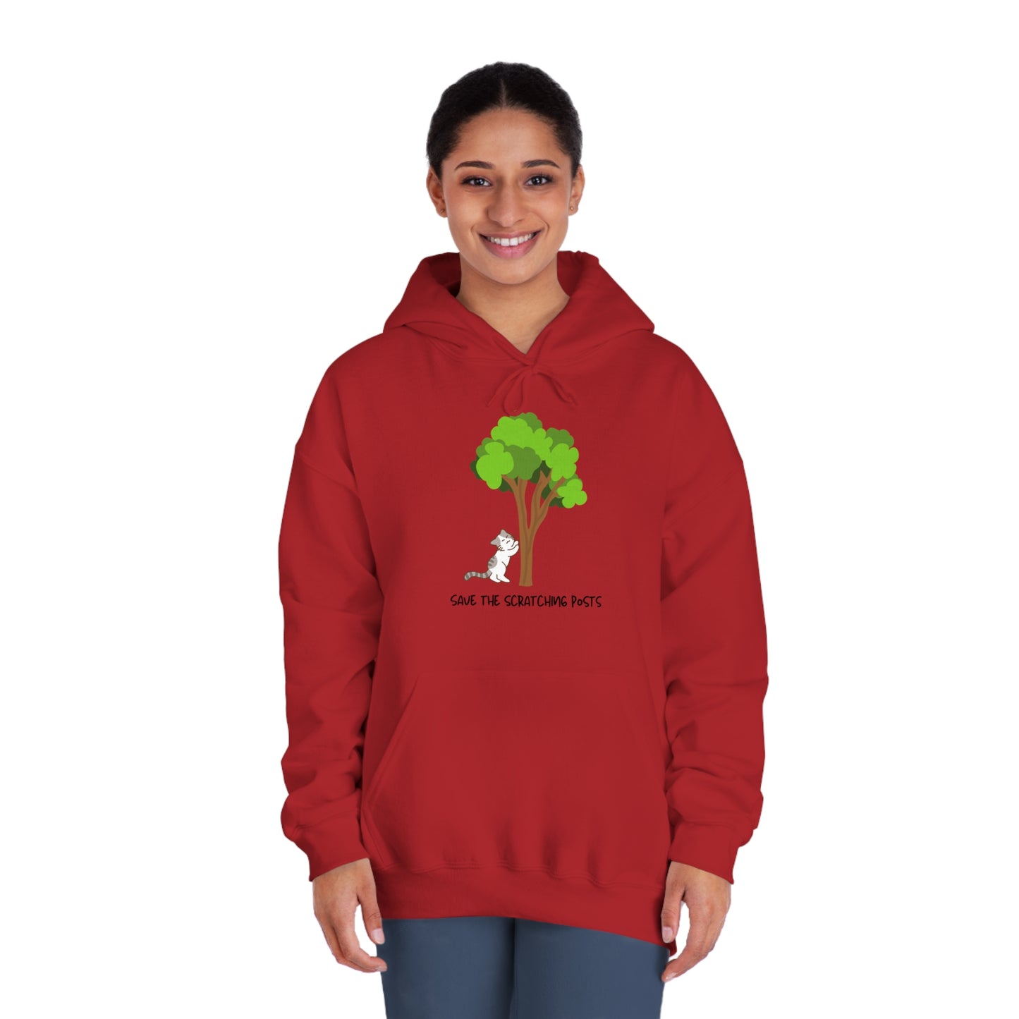 Tree Scratcher Hoodie – Cat Scratching Tree