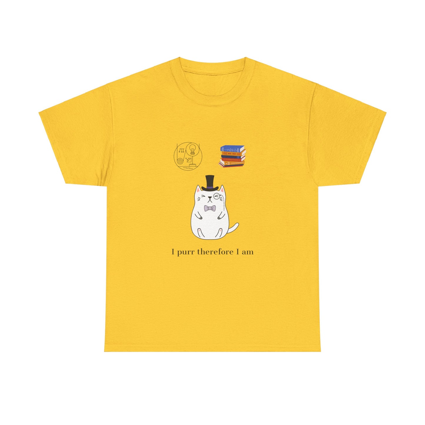 The Purrlosopher T-Shirt – Philosopher Cat Tee