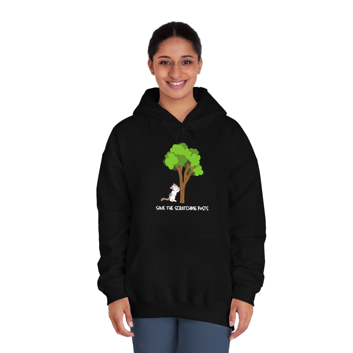 Tree Scratcher Hoodie – Cat Scratching Tree
