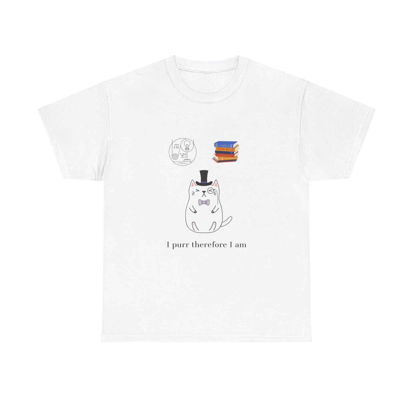 The Purrlosopher T-Shirt – Philosopher Cat Tee