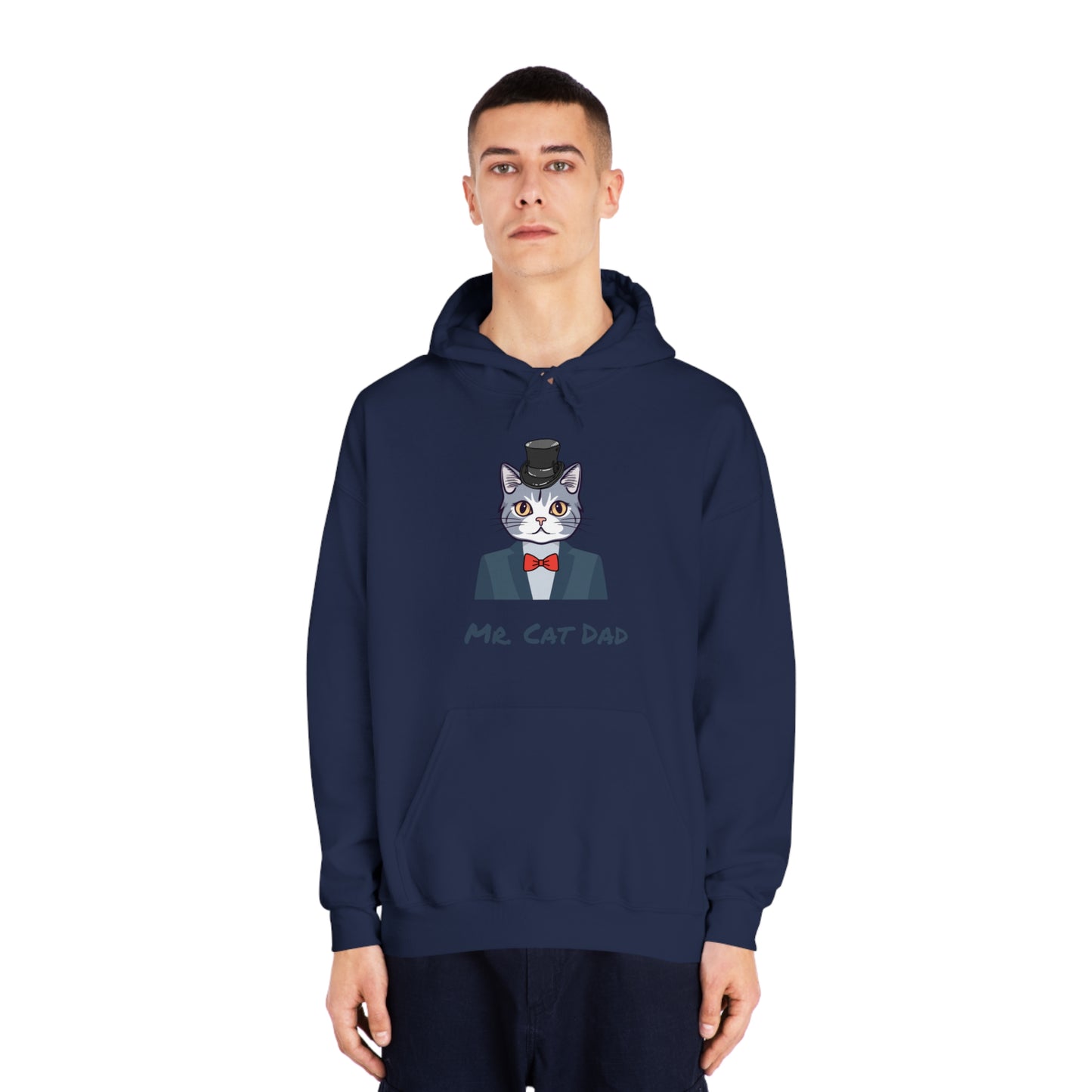 Mr. Cat Dad Hoodie – Logo Sweatshirt