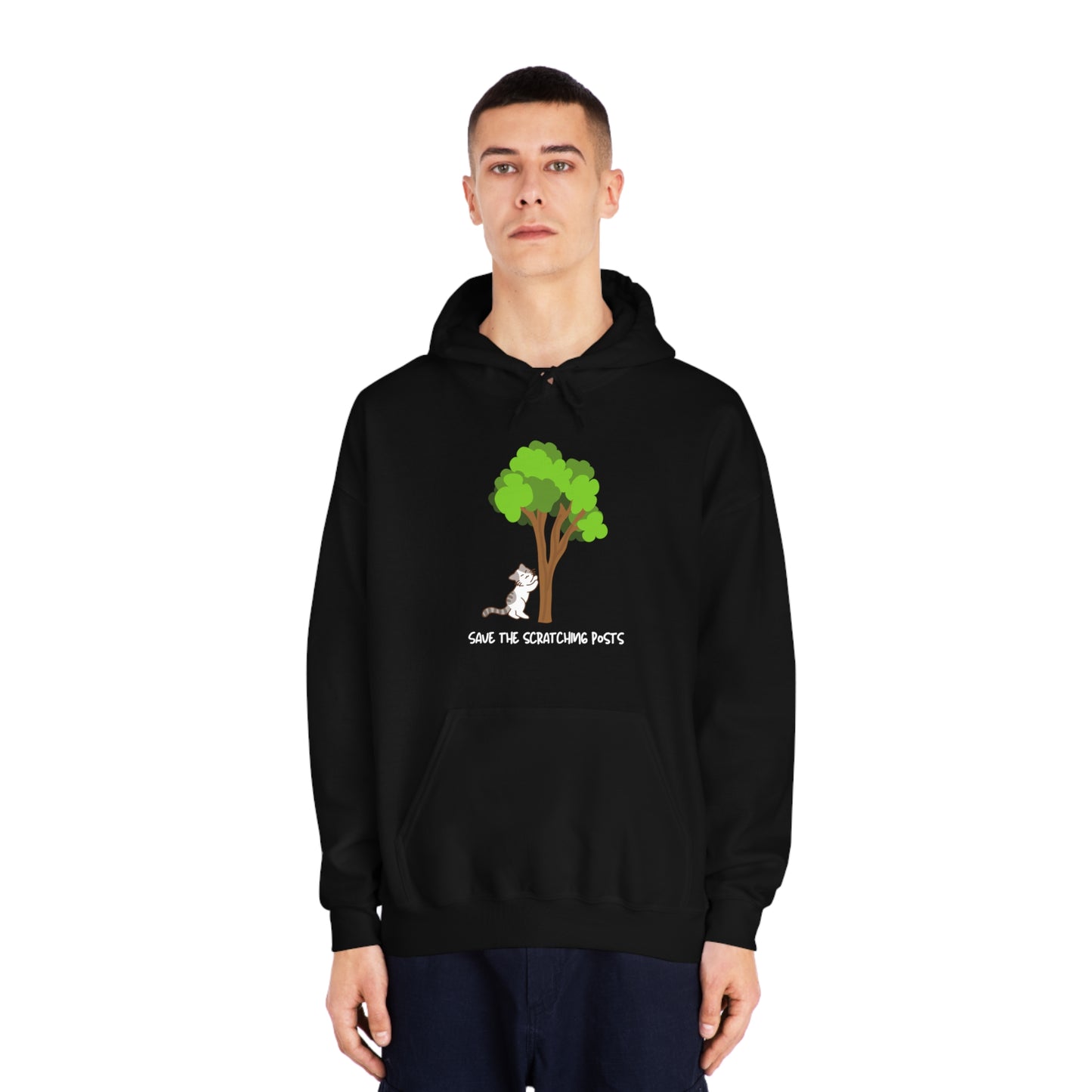 Tree Scratcher Hoodie – Cat Scratching Tree