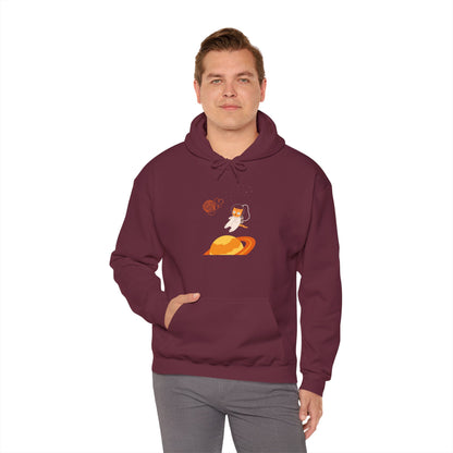 Lost in the Galaxy Hoodie – Space Cat-Inspired Sweatshirt