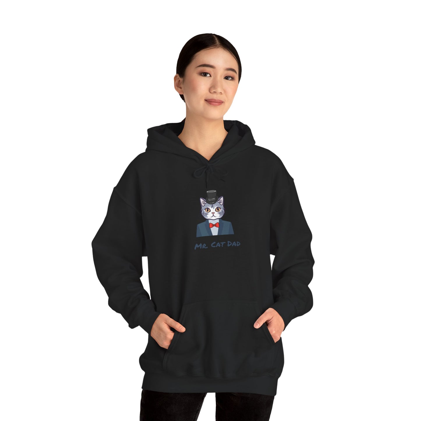 Mr. Cat Dad Hoodie – Logo Sweatshirt