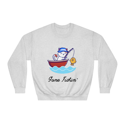 Gone Fishing | Crew Neck Sweatshirt